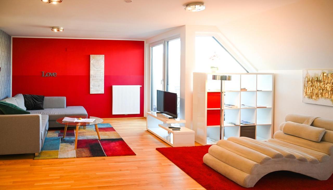 Modern Duplex Museumsquartier Viena Exterior foto