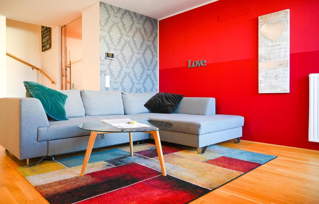 Modern Duplex Museumsquartier Viena Exterior foto