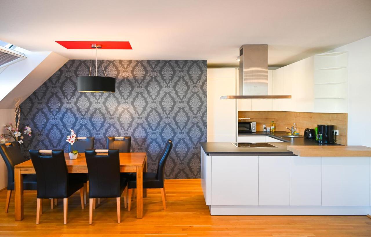 Modern Duplex Museumsquartier Viena Exterior foto