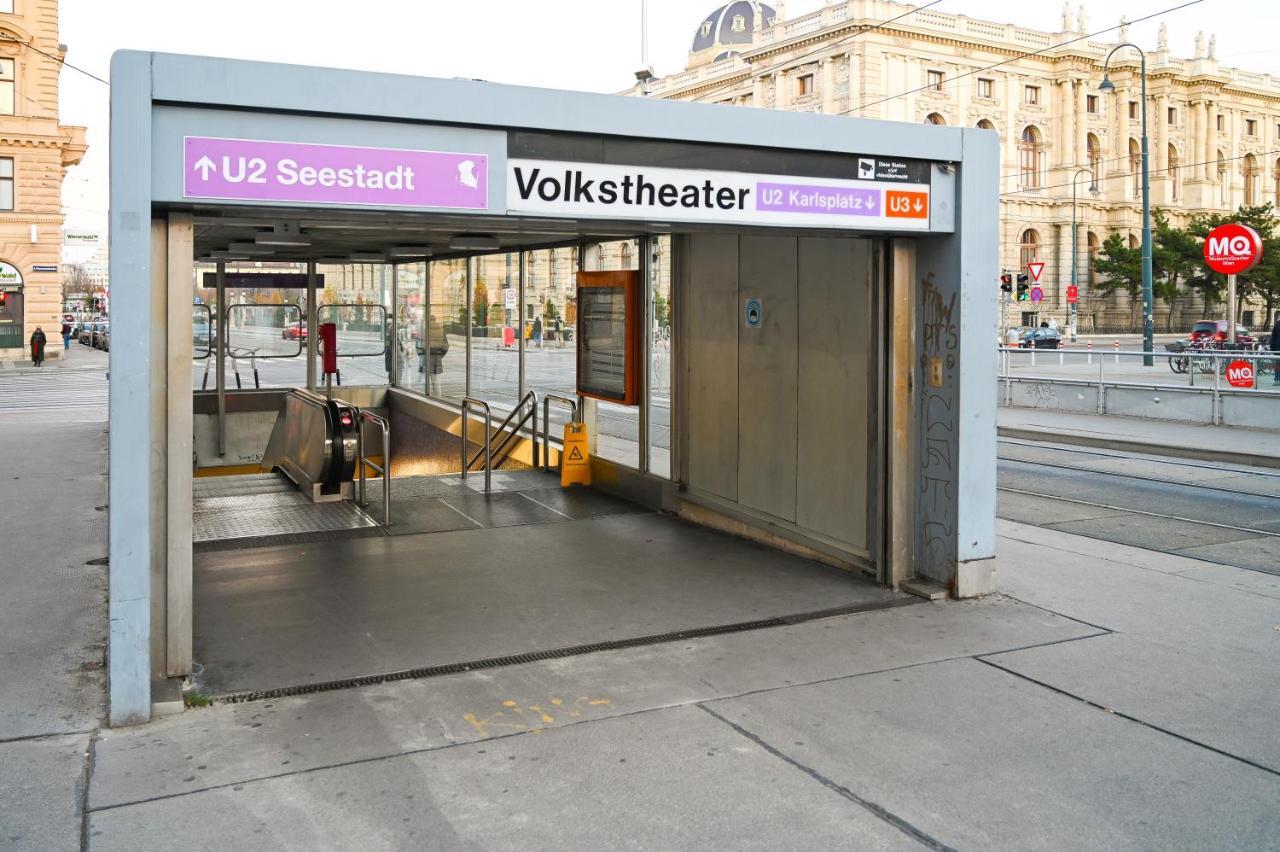 Modern Duplex Museumsquartier Viena Exterior foto
